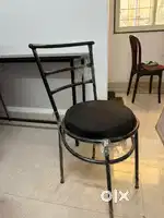 Iron table iron chairs