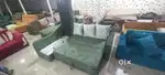 L shape sofa combed with storage  5 years warranty 24999 onwards