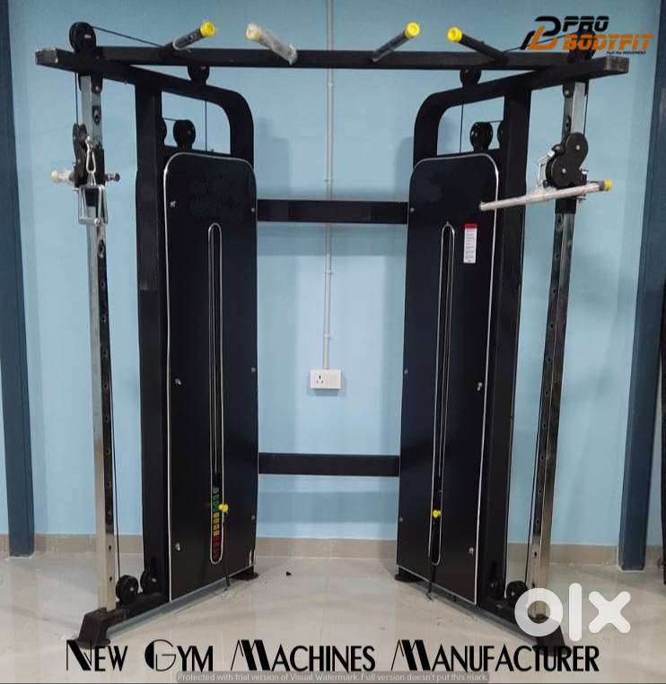 Gym equipments  Gym machine  New gym set  Full gym setup  Old gym