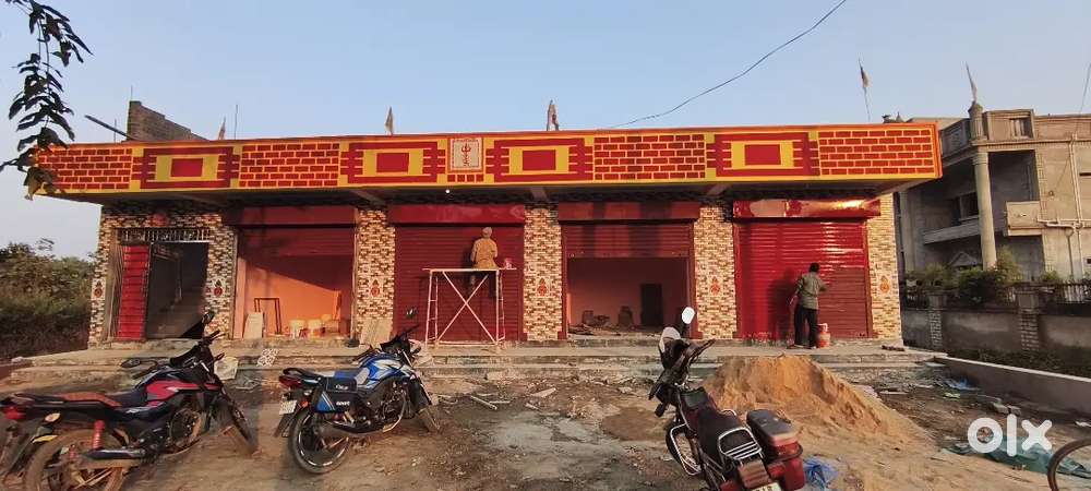 Newly built 6 number of shops for rent and office purpose...