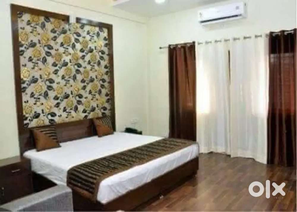 Indipendent 3bhk fully furnished 3bhk ac flat shanti vihar rispana pul