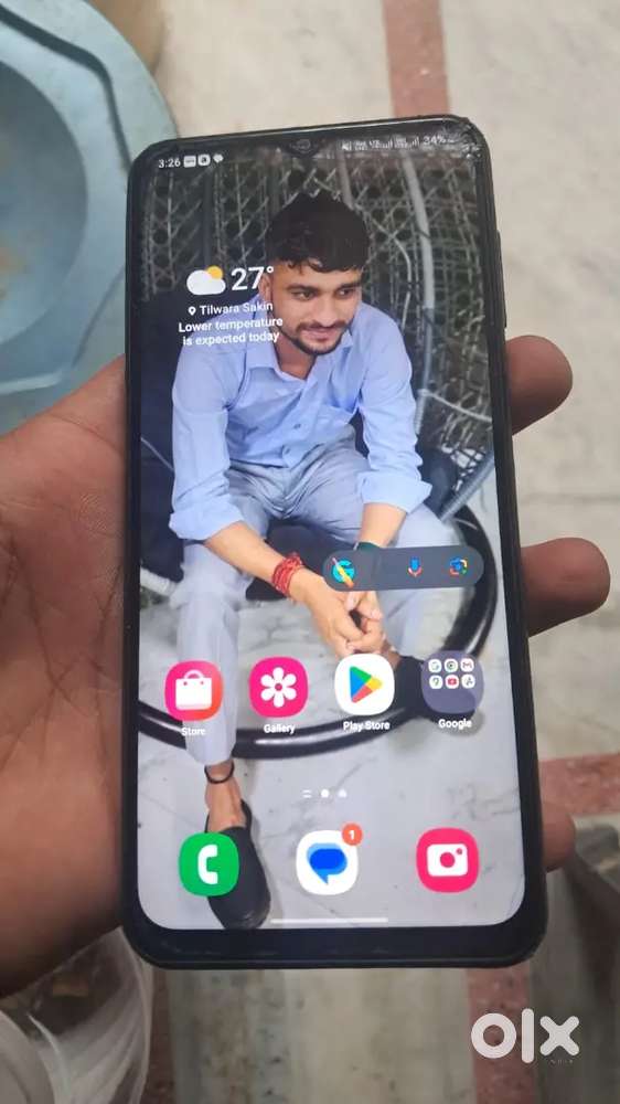 Screen k upr right kone m damage