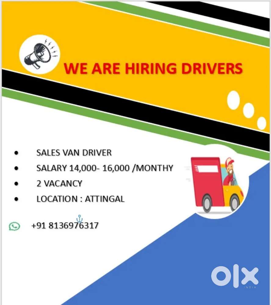 DRIVER JOB