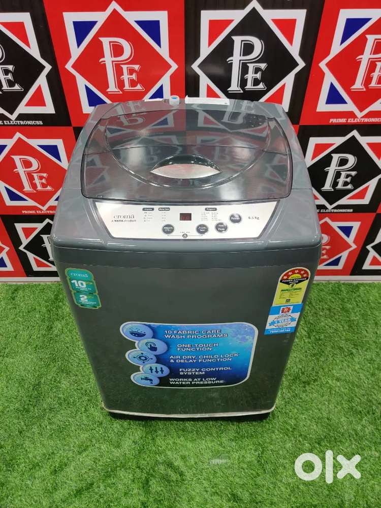 ¢ Croma 6.5 kg washing machine in good condition with six months servi