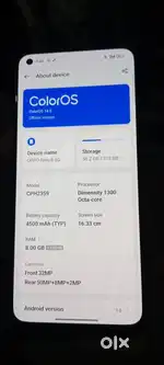 Reno 8 5g mobail phone sell this mobile emyejaiti soo please contact
