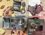 Go pro Hero 9 with complex motovlogging setup
