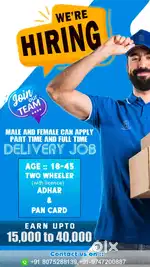 Delivery vacancy. Place neyyattinkara