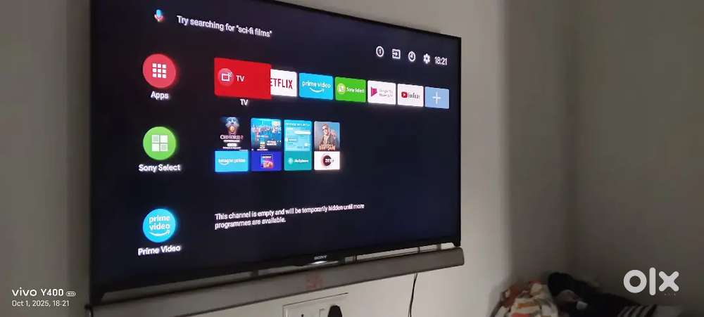 Sony 50inch tv original sony company parts with attached sound