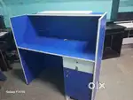 Blue colour 4x4 reception table
