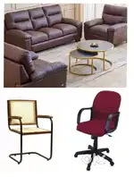 Sofa, Rolling chair,wire chair repair