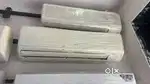 1 ton split AC with warranty and good condition
