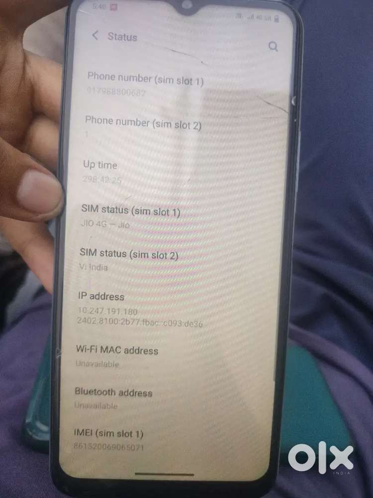 Koi kami nhi ha folder change ha or thoda back ta dot aya hua ha