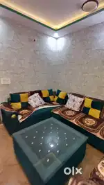 Upper ground floor 3 BHK L- type double balkani 90% loan