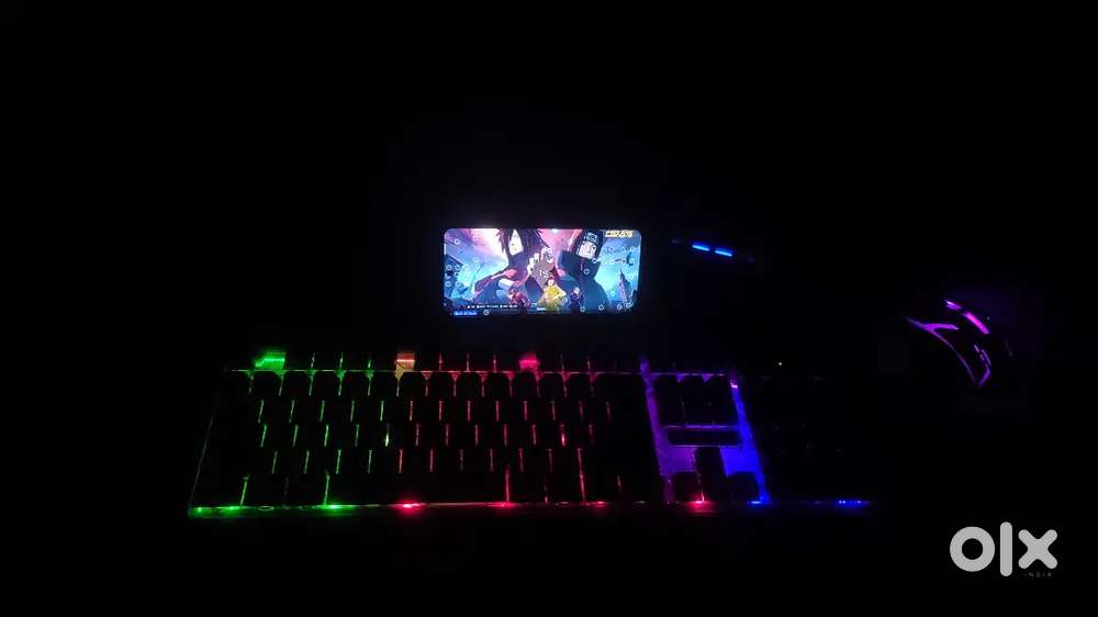 gaming kebord and gaming mouse and usb hub RGB lights
