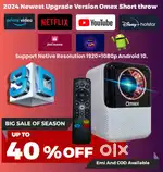LIVE DEMO Watch Live TV IPL A BIG Screen Short throw DLP Projector