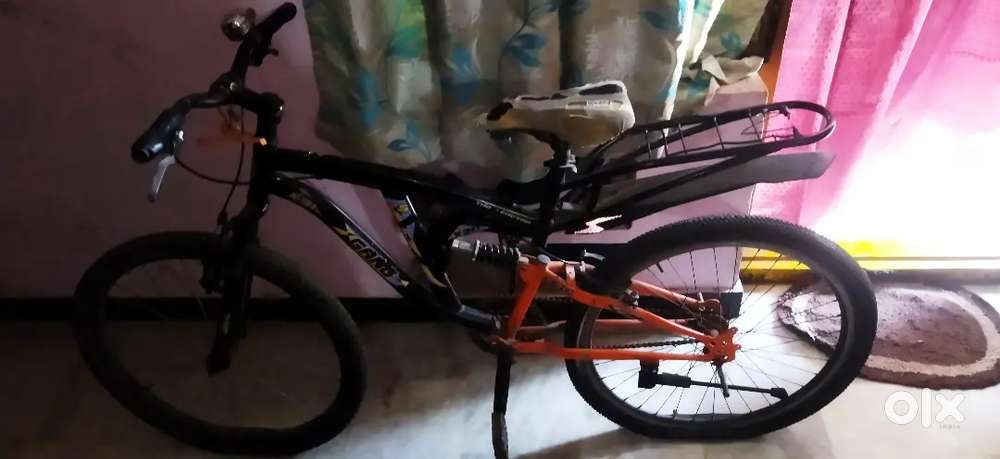 Gang x 30 cycle   some repairs front tire puncher, seat is not well