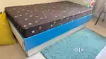 Single bed with storage