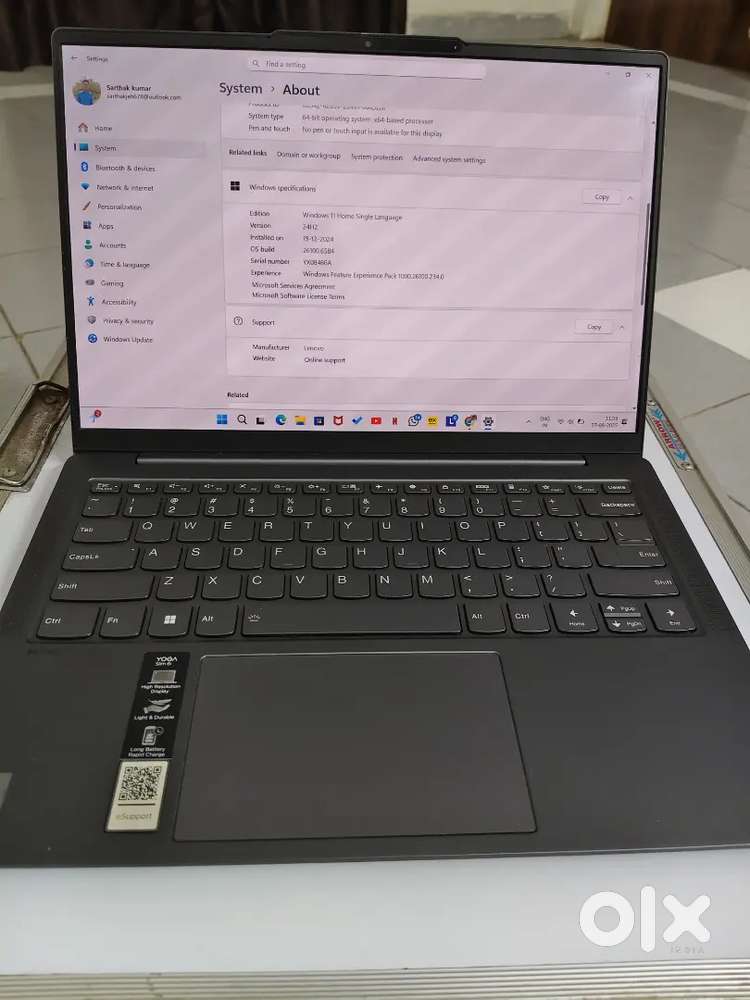 Yoga lenevo 6i