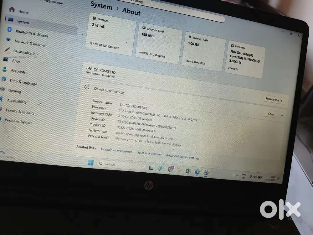 Old Laptop hp i3 ,    LG washing machine