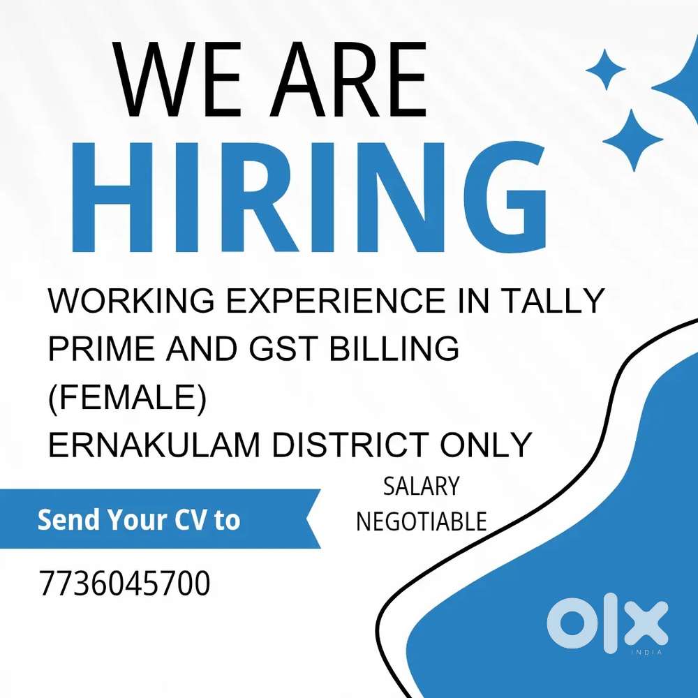 Working Experience in Tally Prime and GST billing