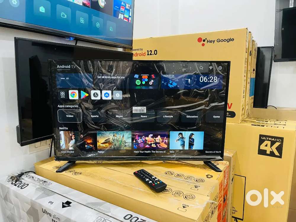 32inch brand new smartbled tv with 1 year full warranty