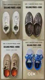 Branded shoes (4 pairs- unused)