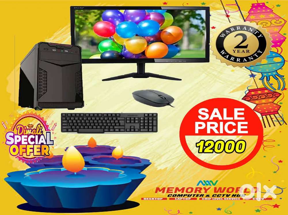 Special offer i5 4th generation desktop set with warrenty only 12000