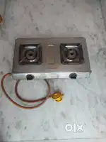 Indoflame ISI mark 2 burner gas stove with hose and gas regulator