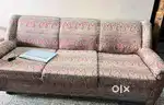 3 seater sofa with centre table  Computer/study table with chair
