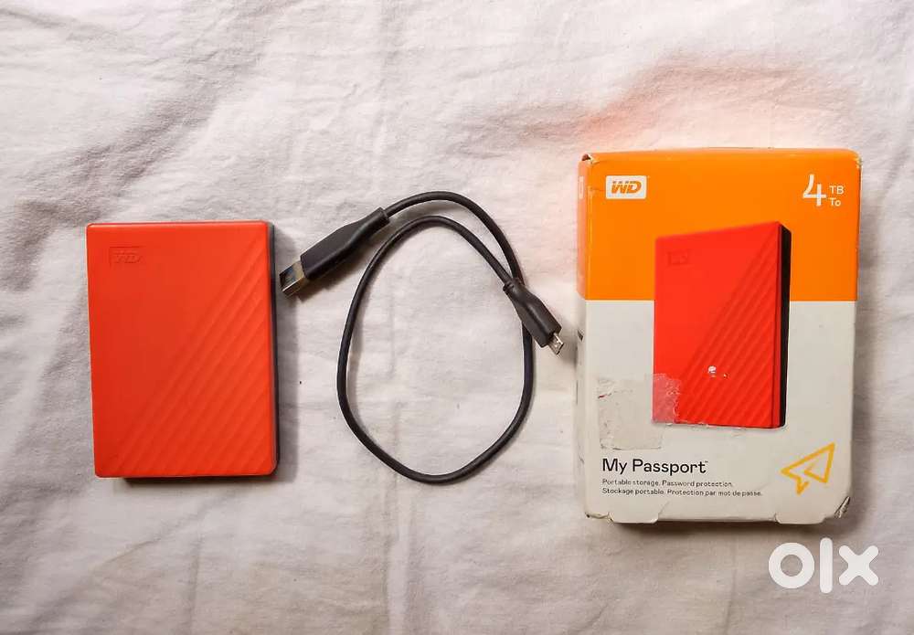 4 TB WD My Passport HDD