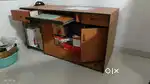 Solid wood Study/ Computer/ Office table with storage.