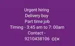 Delivery boy