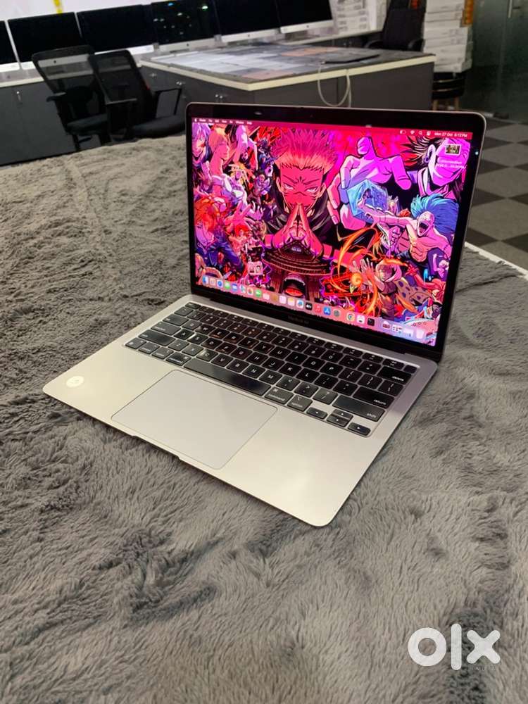 Macbook Air M1 Chip/2020/A2337/8GB RAM/256GB SSD/Good working/Warranty
