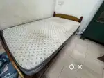 Double Cot with Mattress