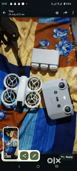 Dji 4k droan new 6 month old  3battry box