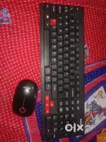 Zebion wireless keyboard and mouse