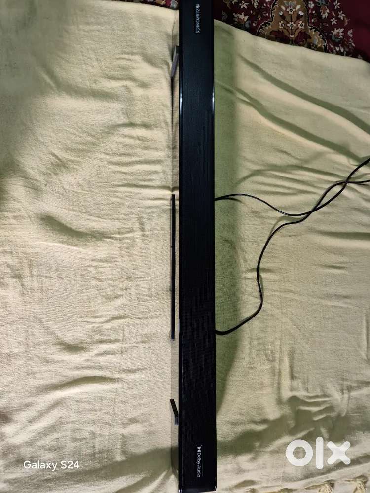 Zebronics dolby audio 3800pro saund baar 100 watt  ek dum niw hai