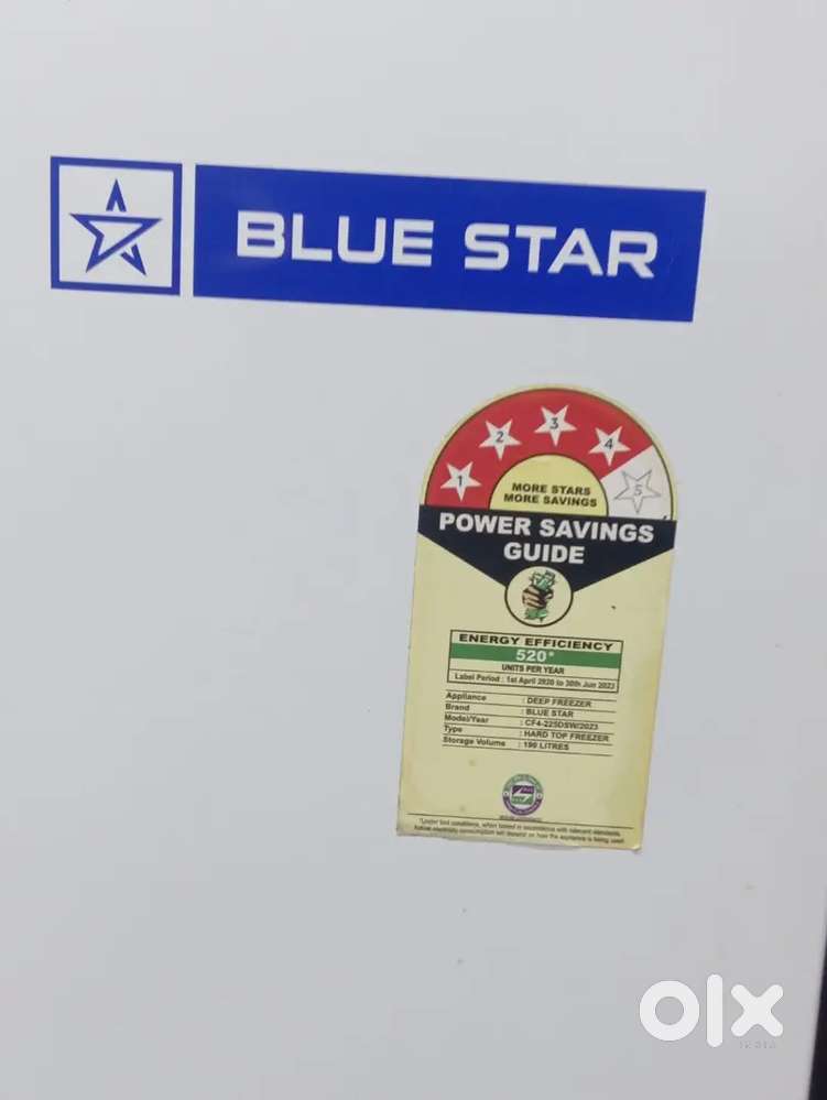 Blue Star fridge