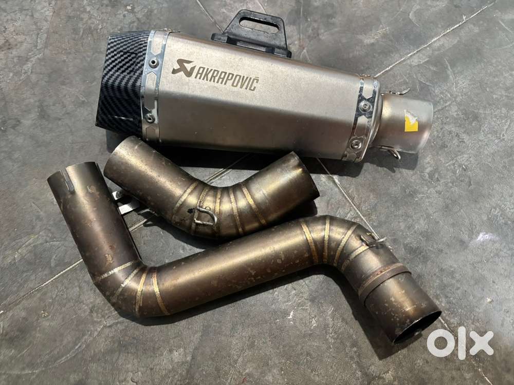 Ktm rc 390 and 200 full system exhaust Akrapovic exhaust