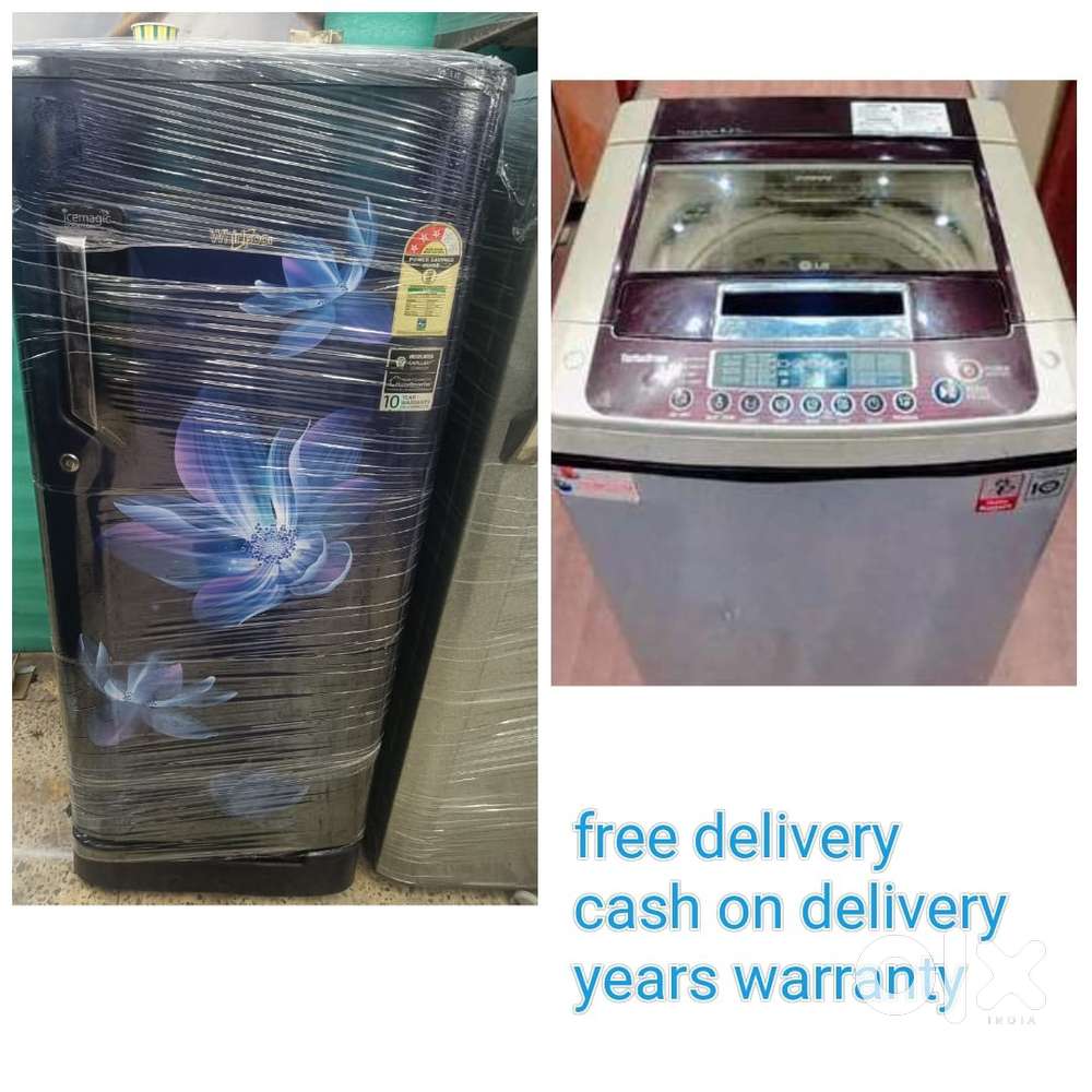 Refurb used fridge/ washing machine/ free delivery/COD/ years warranty