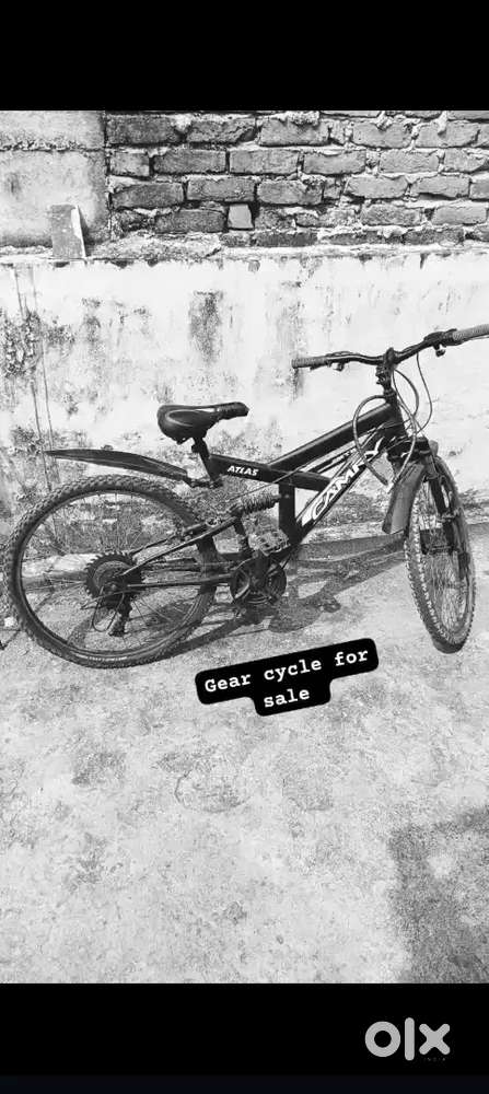 7 gear atlas cycle double disc break