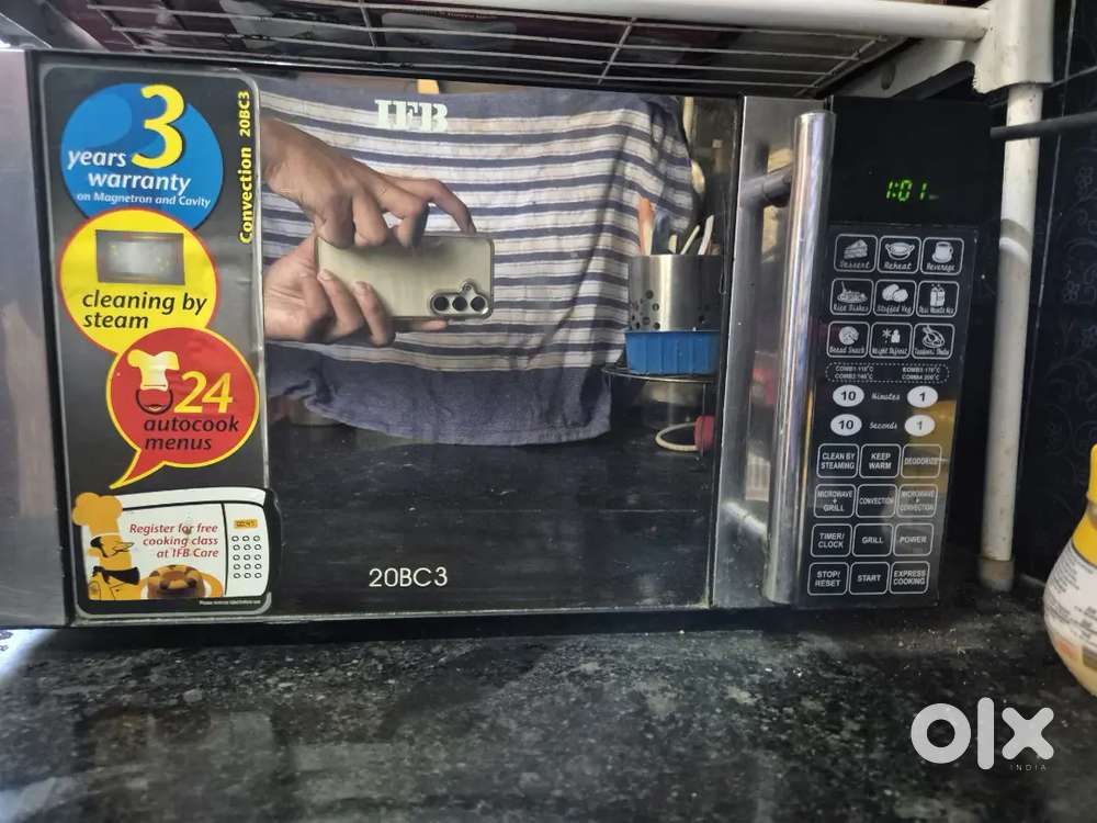 IFB 20 liters convention microwave oven with dual heaters