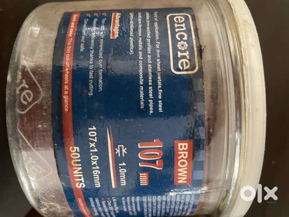 DRILL BITS, CUTTING WHEELS ETC