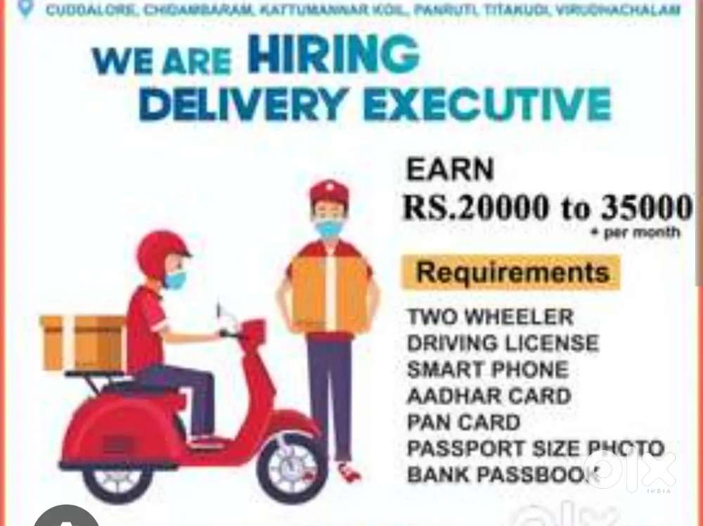 courier delivery job vacancy in Blue dart courier services