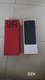 Oneplus 9r 5G Carbon Black With Box and 65W fast charger