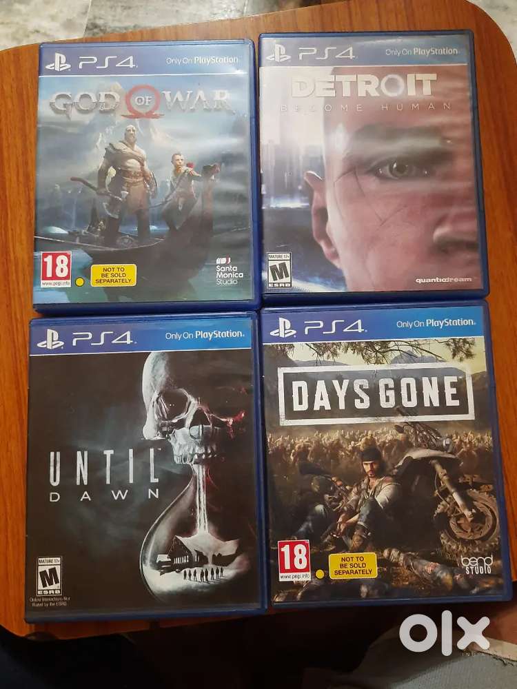PS4 games for sale
