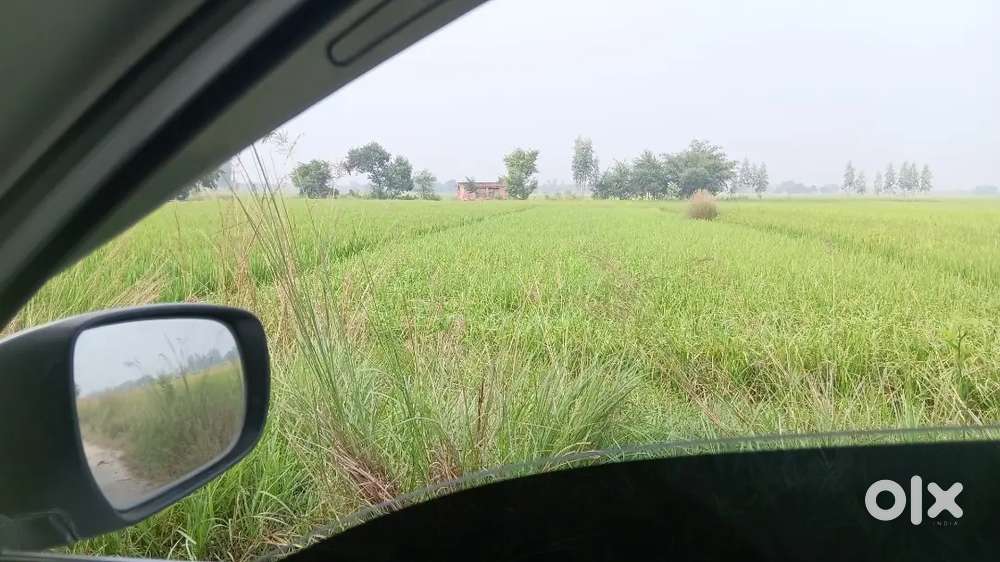 Pakki sadak pe Main road pr zamen 8Ft road pr hai 170 lambi hai piche