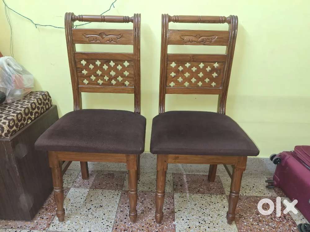 Segun wooden chair set of 2. newly made