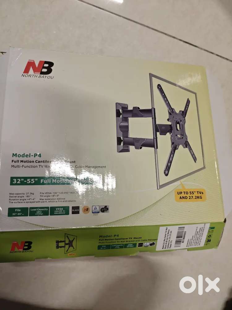 TV wall mount 6 way tilt