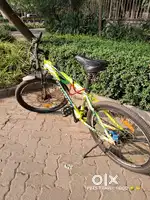 Hercules Rodeo 26T cycle 7*3 21gear Neon Green yellow front shockabs